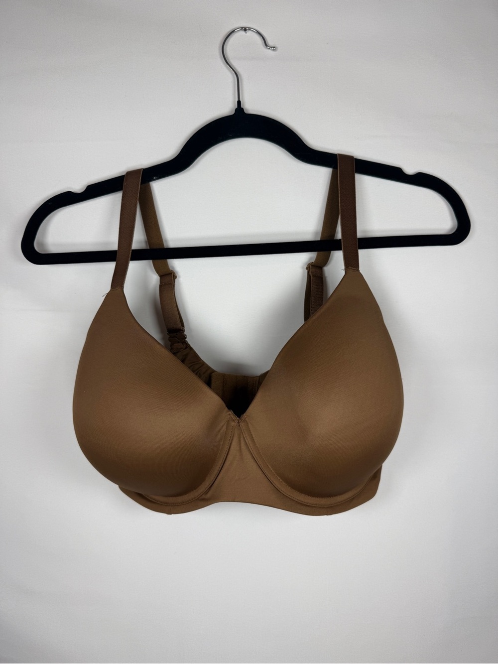 NWT Auden Women’s 34G Brown Lightly Lined Full Coverage Underwire Bra Chestnut